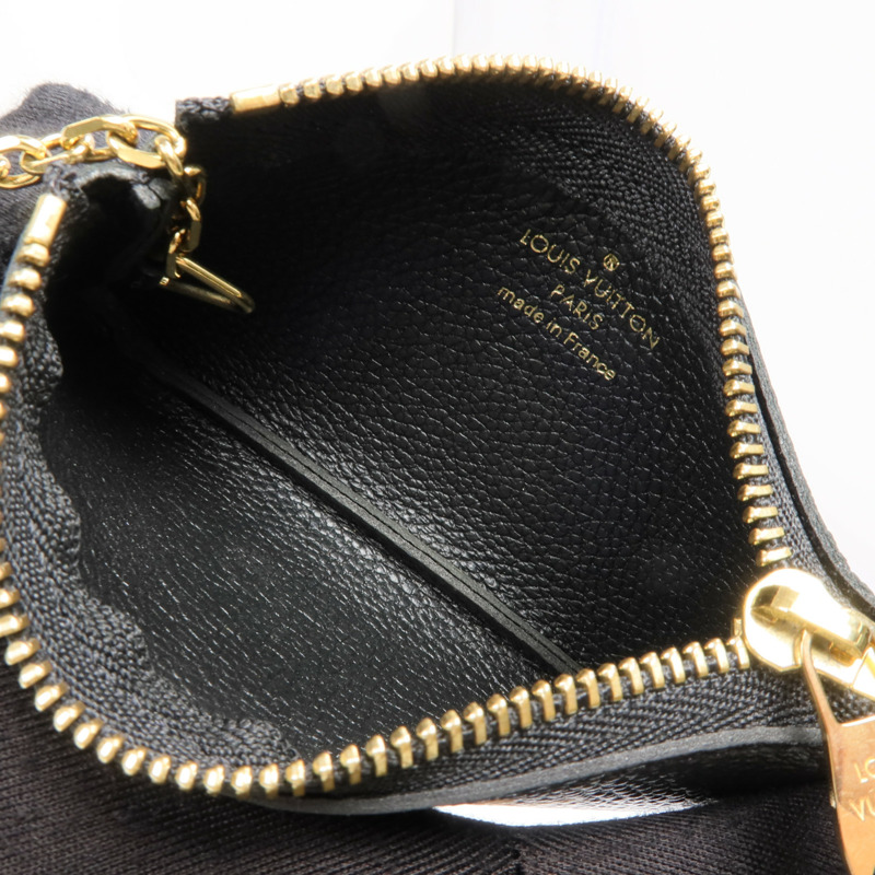 LOUIS VUITTON Monogram Empreinte Key Pouch金扣鎖匙包-12