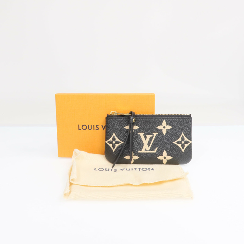 LOUIS VUITTON Monogram Empreinte Key Pouch金扣鎖匙包-15