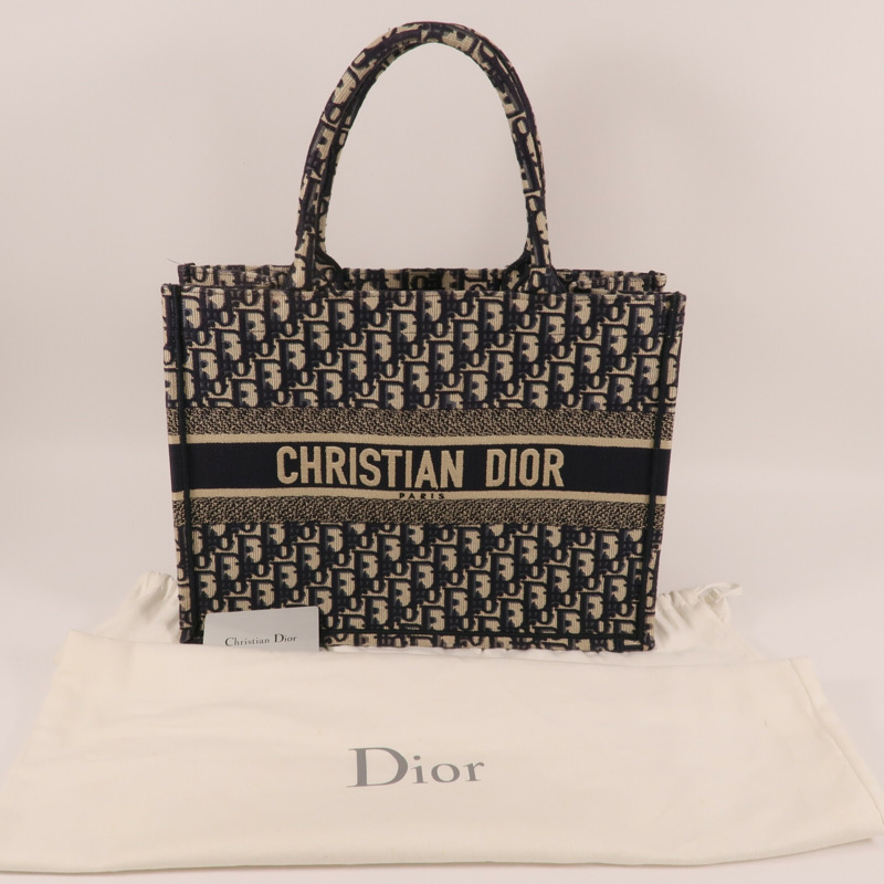 Dior 帆布Book Tote Medium手挽袋-10