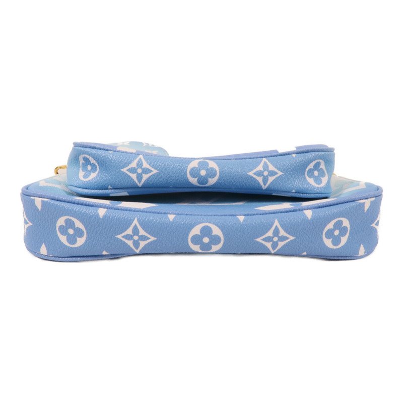 LOUIS VUITTON Monogram Giant Multi Pochette金扣手挽肩背兩用袋-3