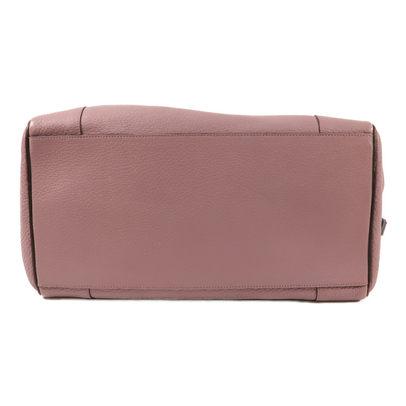 LOEWE 牛皮皮革Fusta金扣手挽肩背兩用袋-3