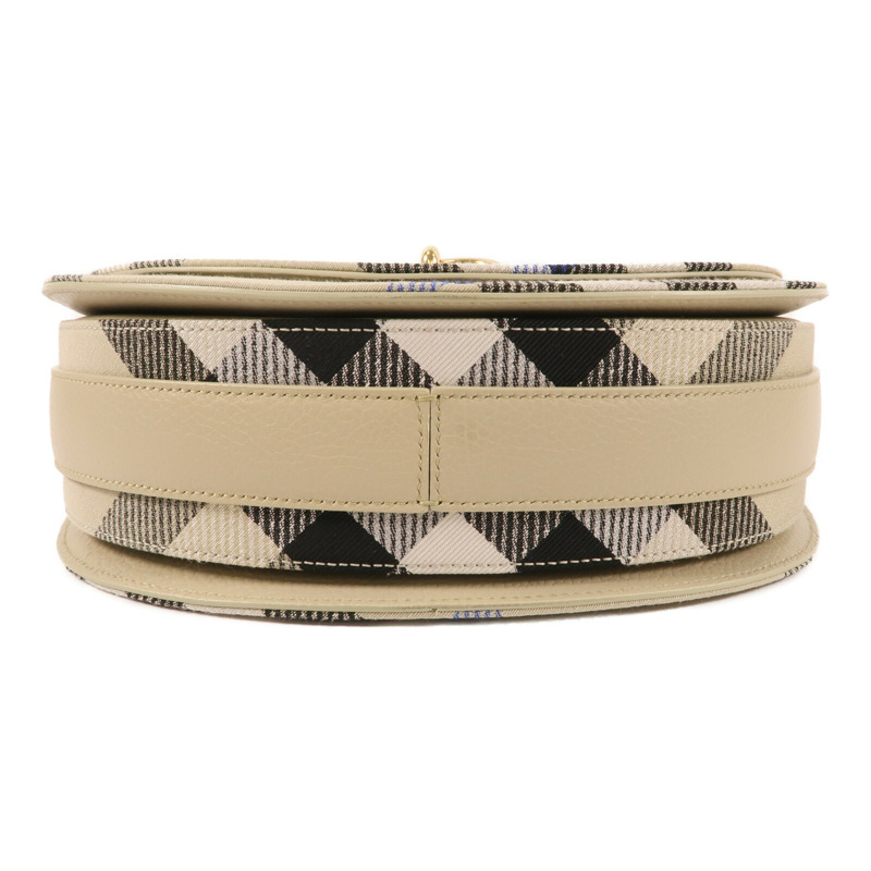 BURBERRY 帆布Shoulder Bag金扣肩背袋-4