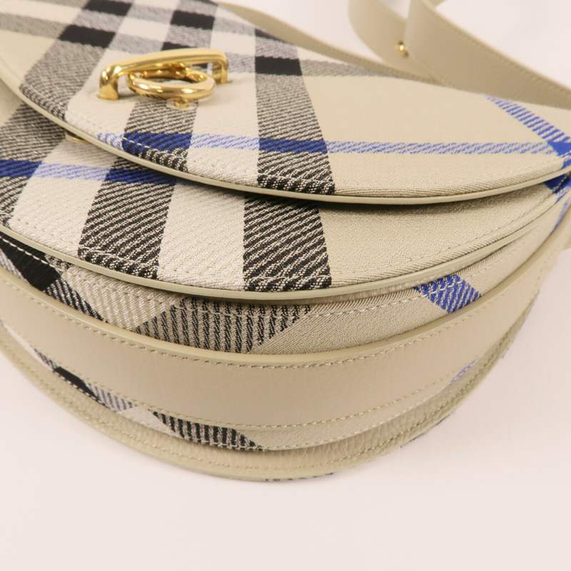 BURBERRY 帆布Shoulder Bag金扣肩背袋-5