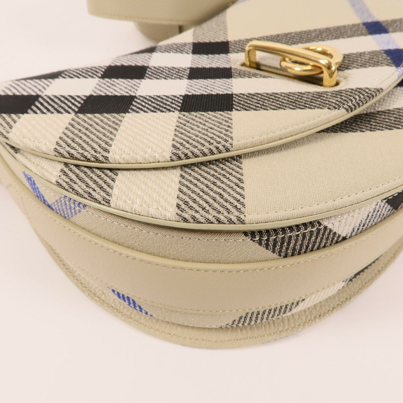 BURBERRY 帆布Shoulder Bag金扣肩背袋-6