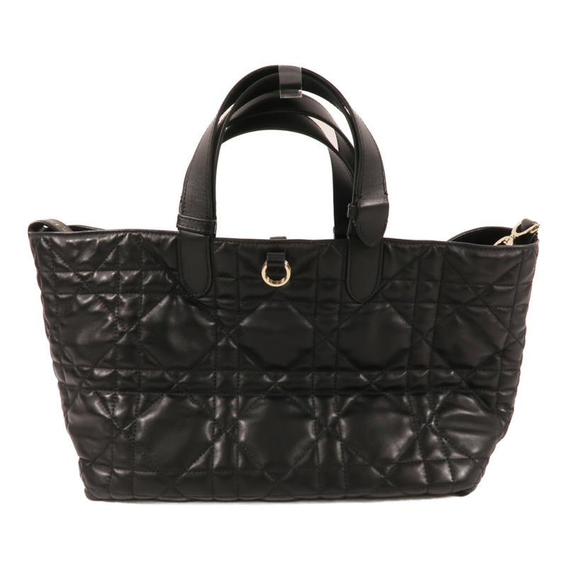 Dior 羊皮皮革Toujours Medium金扣手挽袋-1