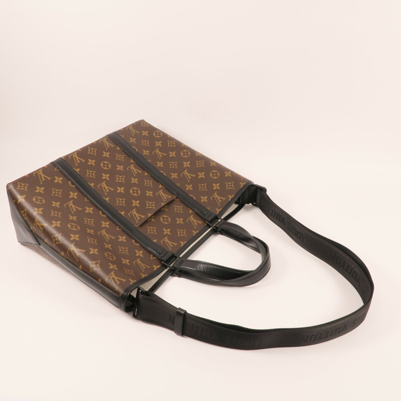 LOUIS VUITTON Monogram Macassar Weekend Tote手挽肩背兩用袋-5
