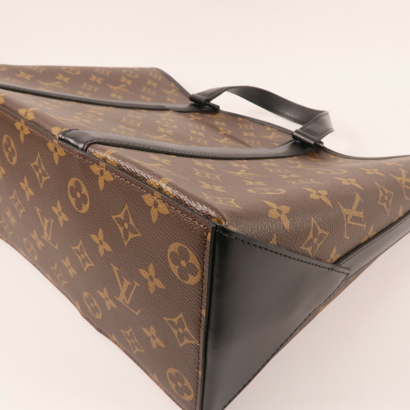 LOUIS VUITTON Monogram Macassar Weekend Tote手挽肩背兩用袋-9