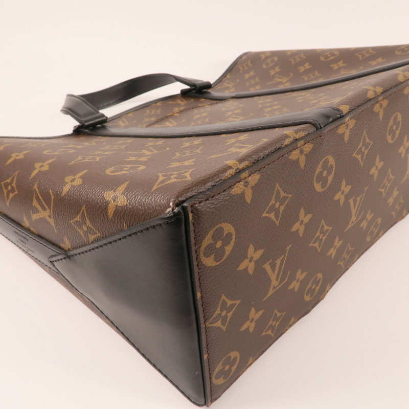 LOUIS VUITTON Monogram Macassar Weekend Tote手挽肩背兩用袋-10