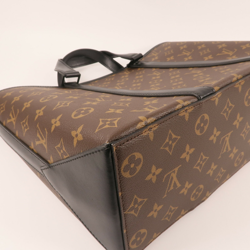 LOUIS VUITTON Monogram Macassar Weekend Tote手挽肩背兩用袋-12