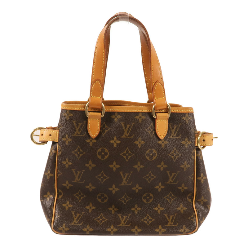 LOUIS VUITTON Monogram Batignolles Vertical金扣手挽袋-1