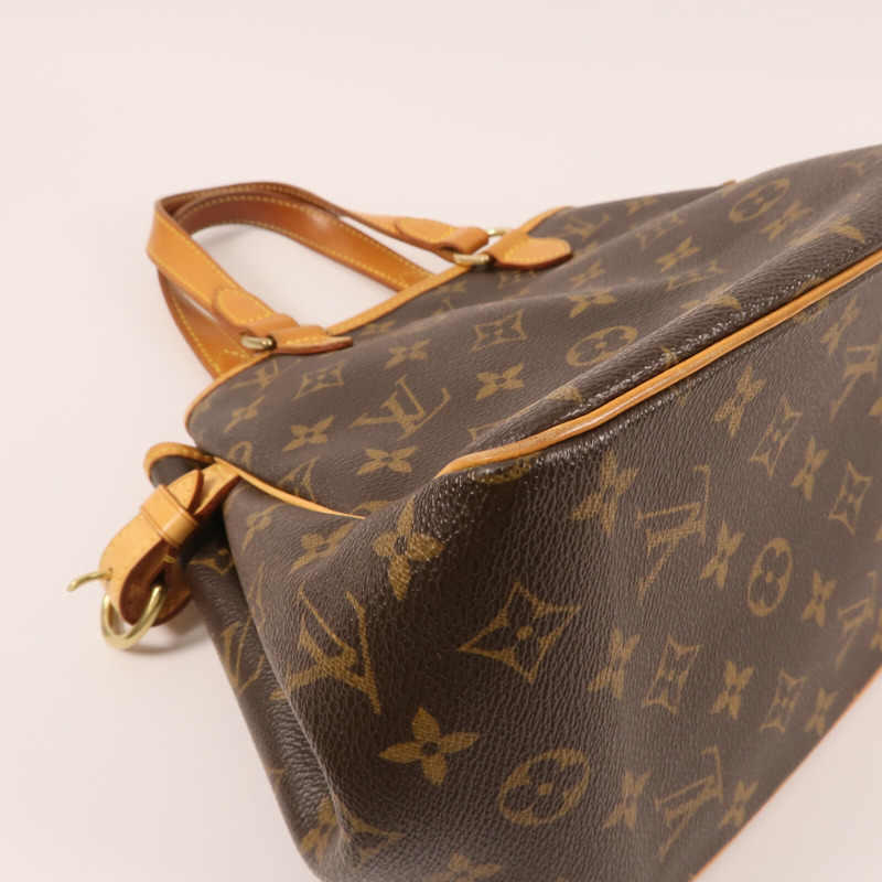LOUIS VUITTON Monogram Batignolles Vertical金扣手挽袋-6
