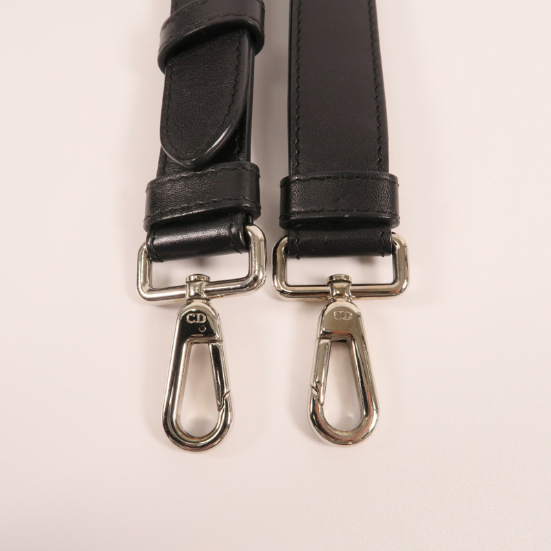 Dior 牛皮皮革Hand Bag銀扣手挽肩背兩用袋-13