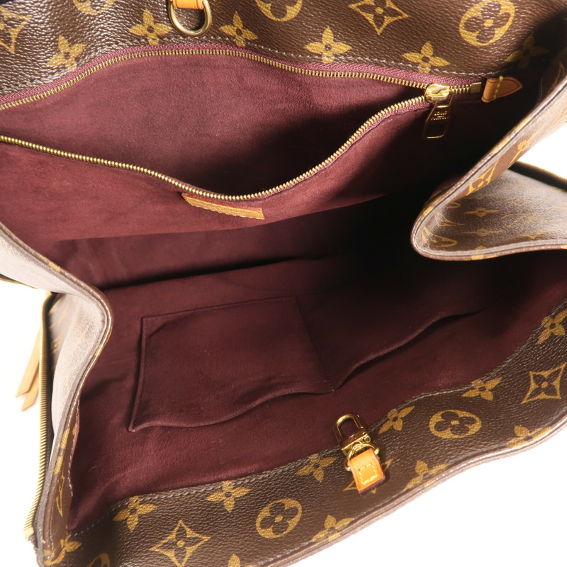LOUIS VUITTON Monogram Voltaire金扣肩背袋-12