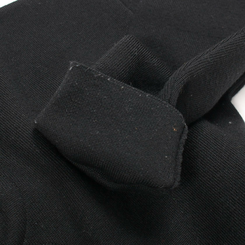 LOEWE Anagram 短版針織衫，羊毛材質，黑色，二手，女款 XS 碼-7