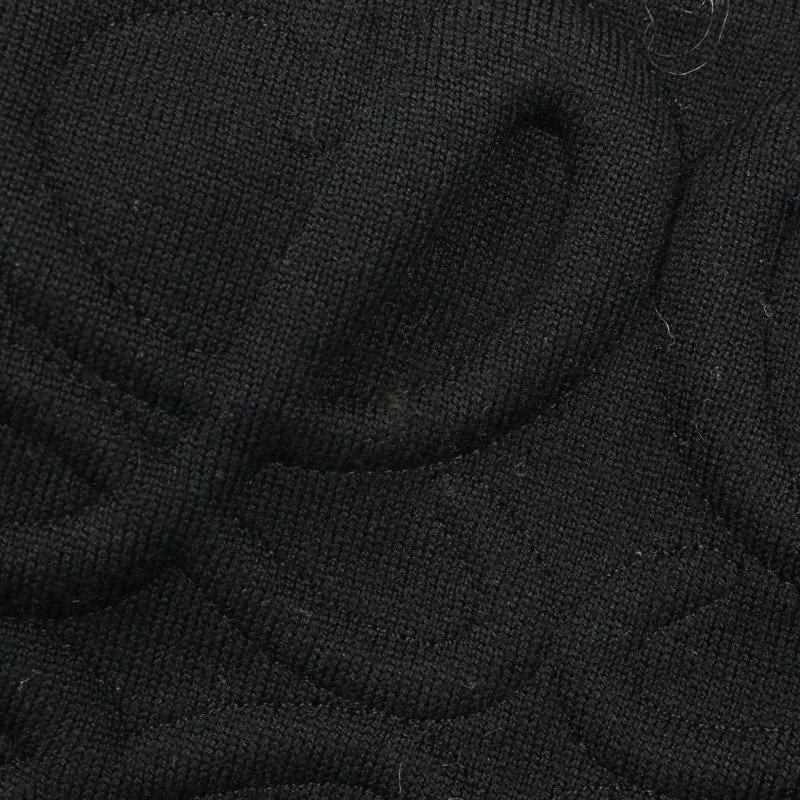 LOEWE Anagram 短版針織衫，羊毛材質，黑色，二手，女款 XS 碼-9