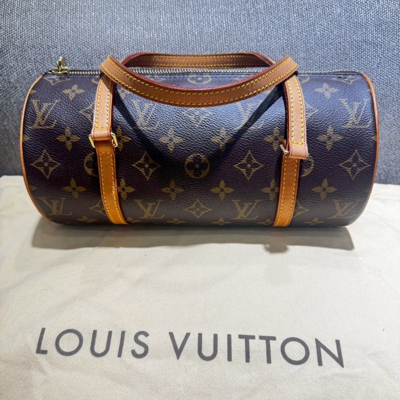 Louis Vuitton 圓筒手提包-0