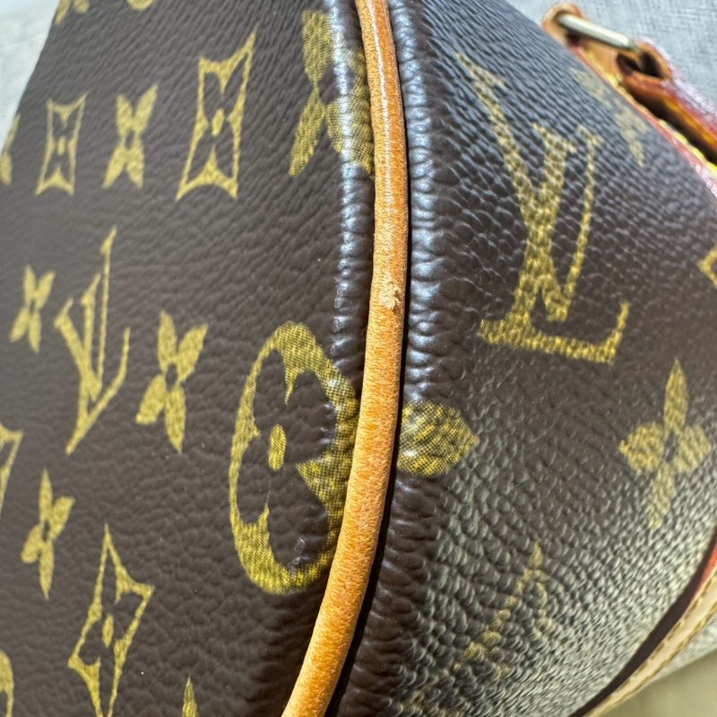 Louis Vuitton 圓筒手提包-8