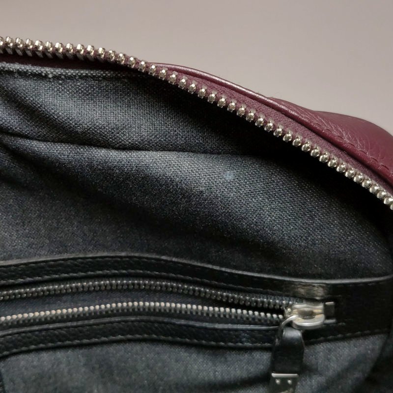 Dior牛皮純色字母Logo公文包斜挎包單肩包-9