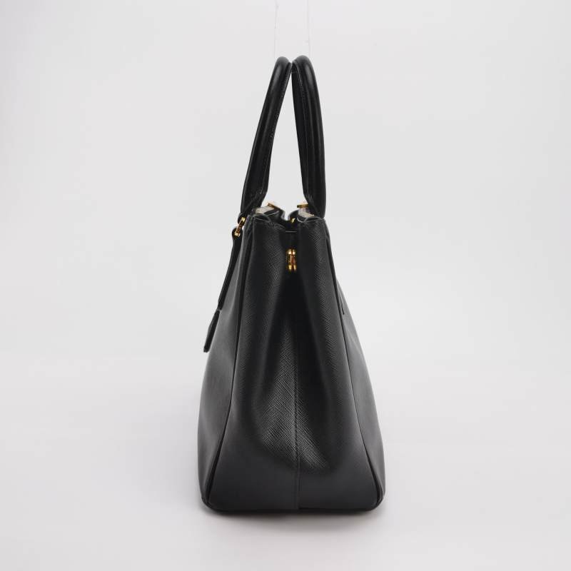 Prada Galleria殺手包中號牛皮純色三角徽標斜挎包單肩包-2