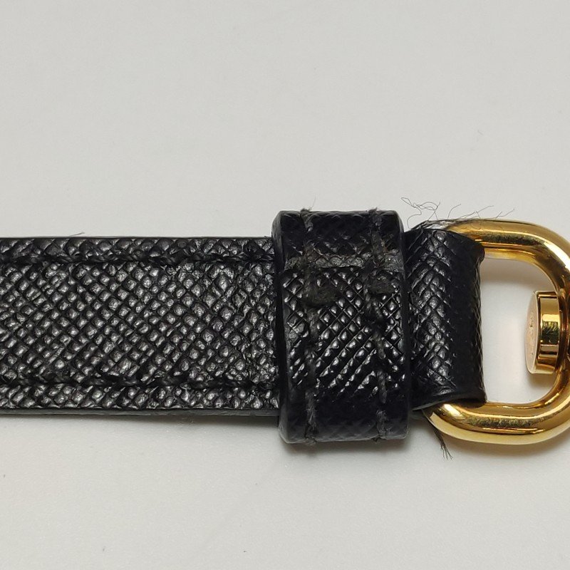 Prada Galleria殺手包中號牛皮純色三角徽標斜挎包單肩包-11