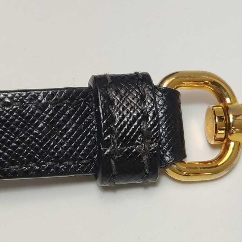 Prada Galleria殺手包中號牛皮純色三角徽標斜挎包單肩包-12