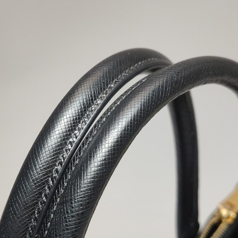 Prada Galleria殺手包中號牛皮純色三角徽標斜挎包單肩包-22