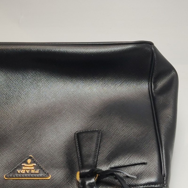 Prada Galleria殺手包中號牛皮純色三角徽標斜挎包單肩包-24