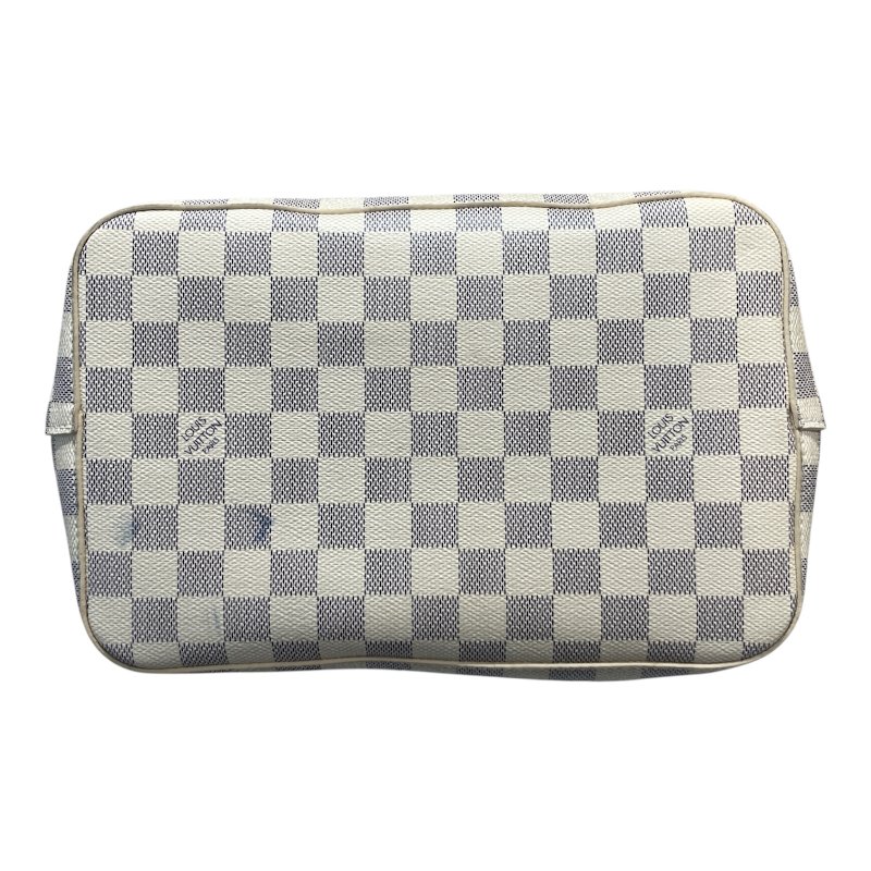 LOUIS VUITTON 路易威登 N40344 NEONOE 單肩包 水桶包 白色 棋盤格 PVC-5