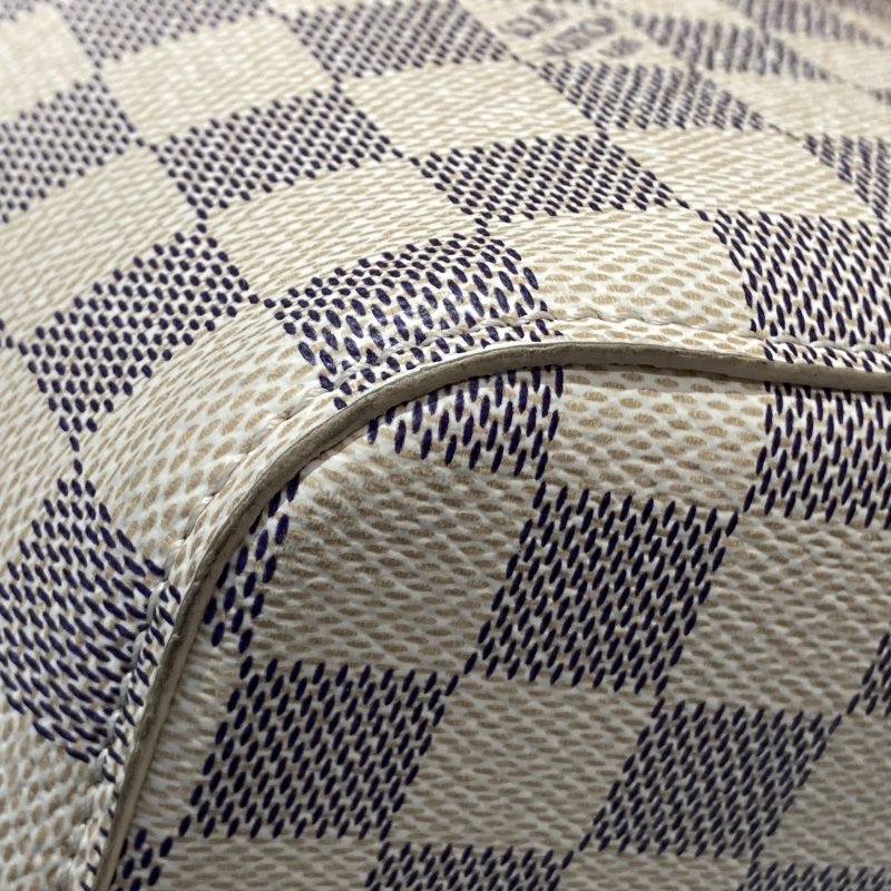 LOUIS VUITTON 路易威登 N40344 NEONOE 單肩包 水桶包 白色 棋盤格 PVC-7