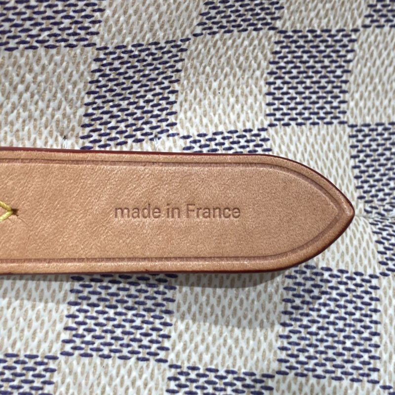 LOUIS VUITTON 路易威登 N40344 NEONOE 單肩包 水桶包 白色 棋盤格 PVC-18