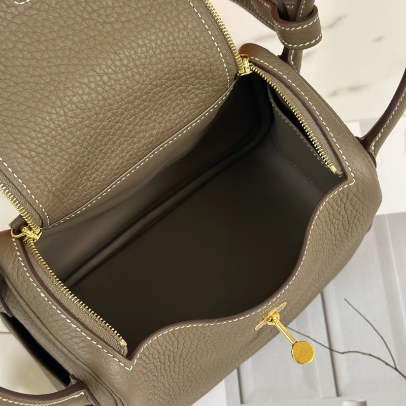 HERMES Mini lindy - 大象灰金 Z-7