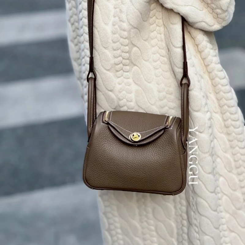 HERMES Mini lindy - 大象灰金 Z-9