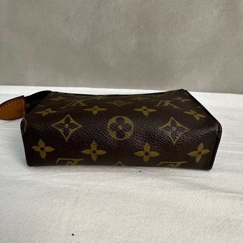 Louis Vuitton 中古老花迷你洗漱手拿包-7