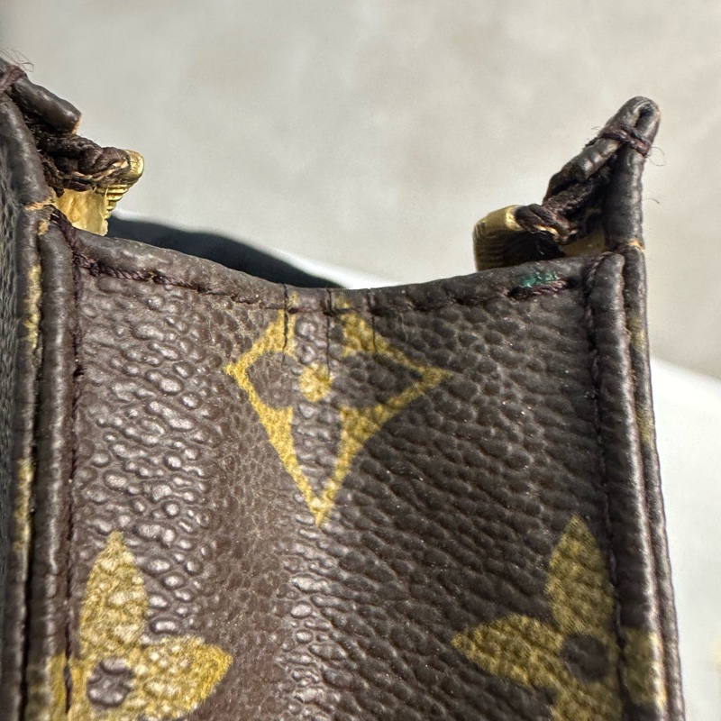 Louis Vuitton 中古老花迷你洗漱手拿包-23