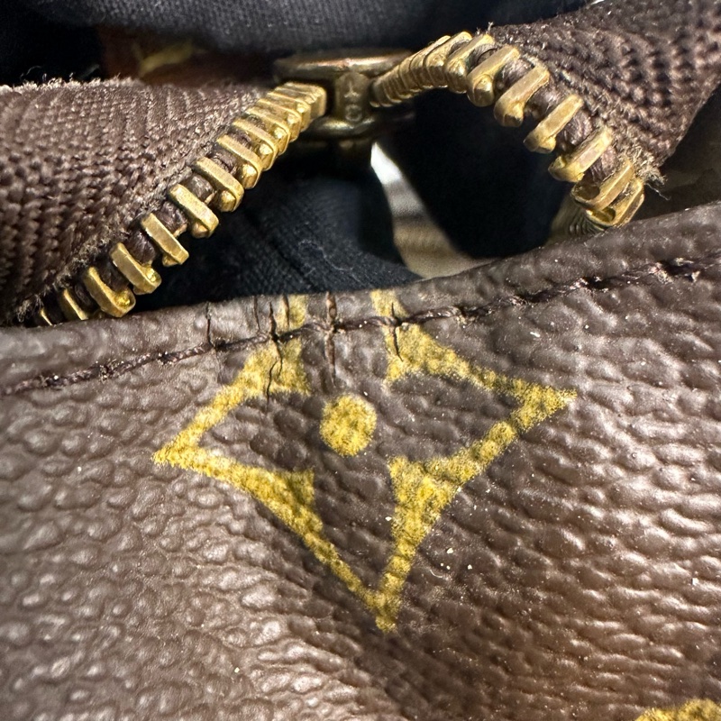 Louis Vuitton 中古老花迷你洗漱手拿包-25