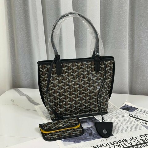 GOYARD 新版Anjou mini tote - 黑