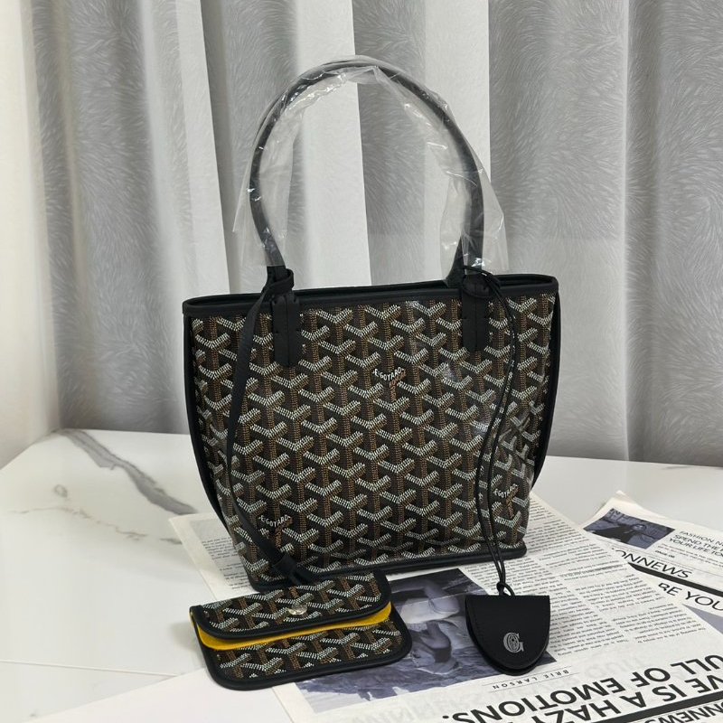GOYARD 新版Anjou mini tote - 黑-0