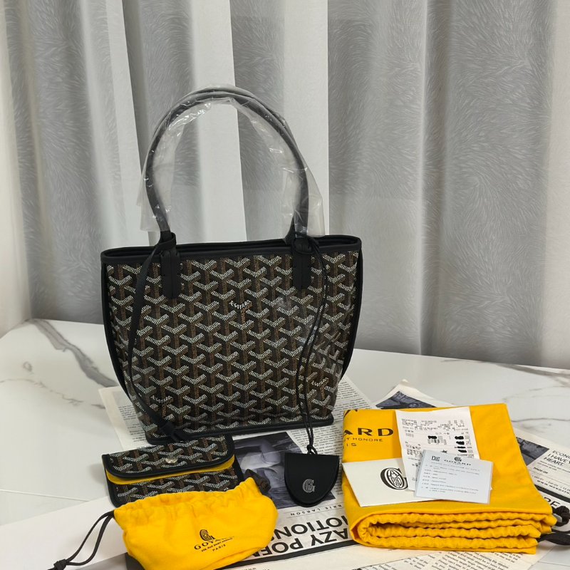 GOYARD 新版Anjou mini tote - 黑-11