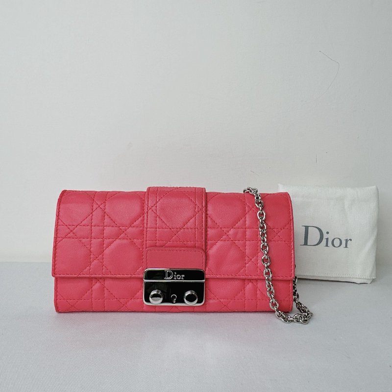 DIOR Miss Dior鏈帶長夾-0