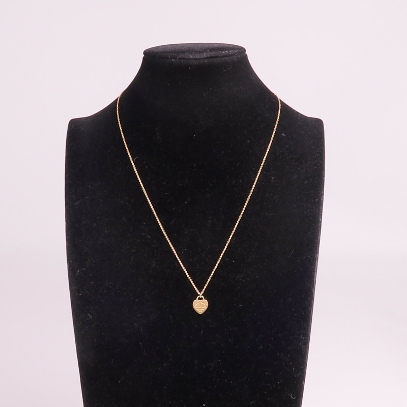 TIFFANY＆CO 18K玫瑰金Return To Tiffany Mini項鍊-8