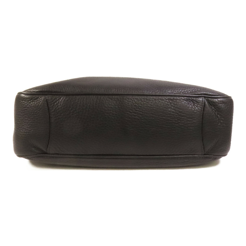 PRADA 牛皮皮革Shoulder Bag金扣肩背袋-3