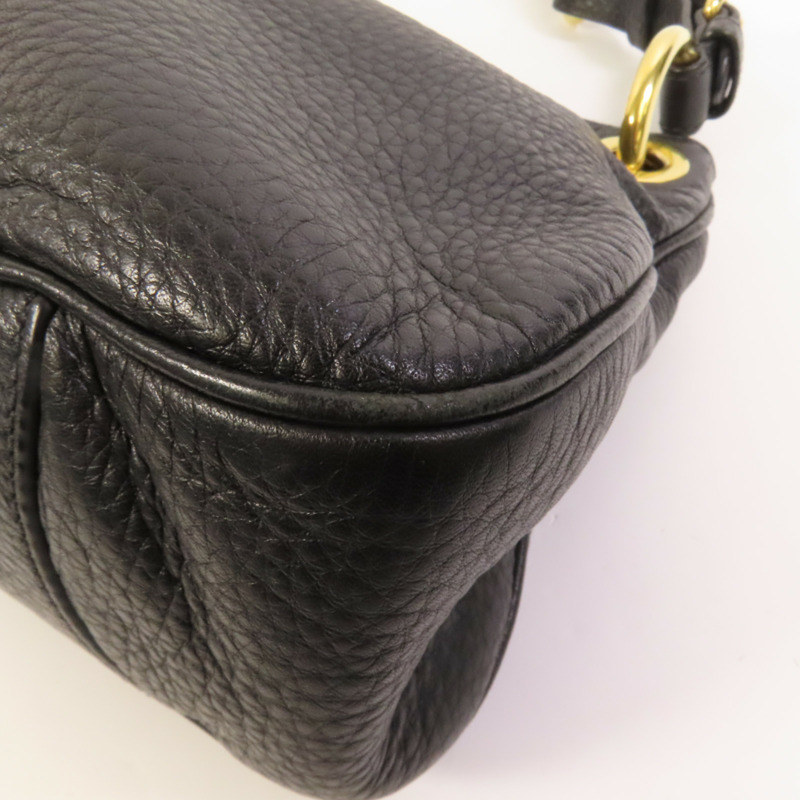 PRADA 牛皮皮革Shoulder Bag金扣肩背袋-15