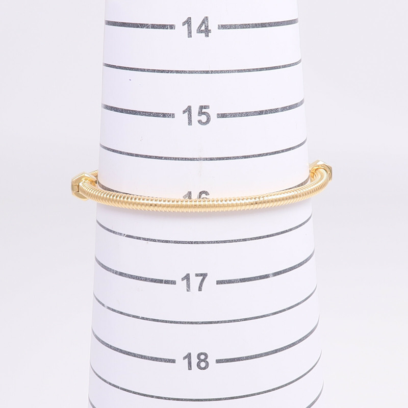 CARTIER 18K玫瑰金Ecrou de Cartier Bracelet手鐲Cartier#17-4
