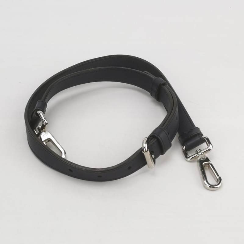 Dior Diorissimo中號牛皮蛇皮純色Dior字母吊飾子母包單肩包-9