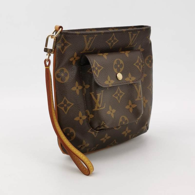 Louis Vuitton(LV)Partition植鞣革Monogram印花手拿包-2
