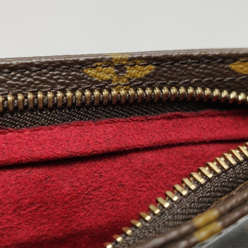 Louis Vuitton(LV)Partition植鞣革Monogram印花手拿包-7