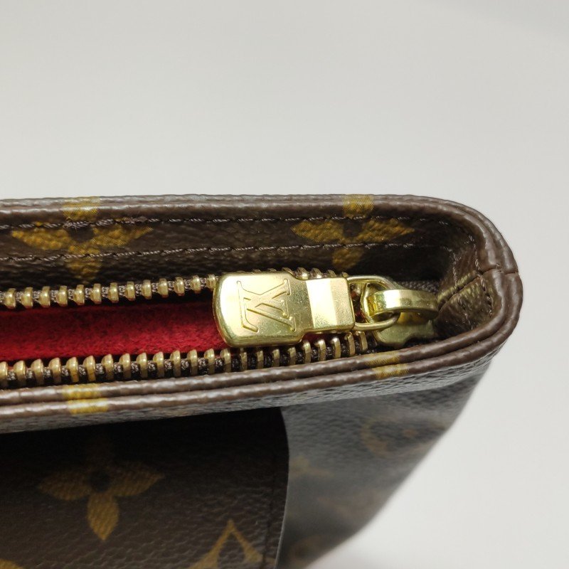 Louis Vuitton(LV)Partition植鞣革Monogram印花手拿包-8