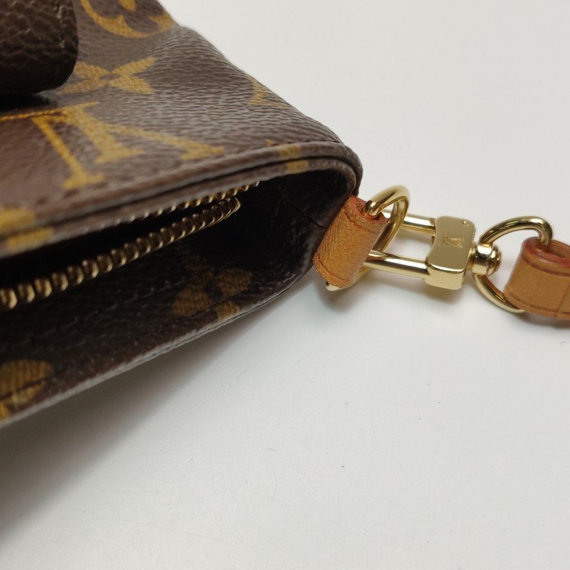 Louis Vuitton(LV)Partition植鞣革Monogram印花手拿包-10