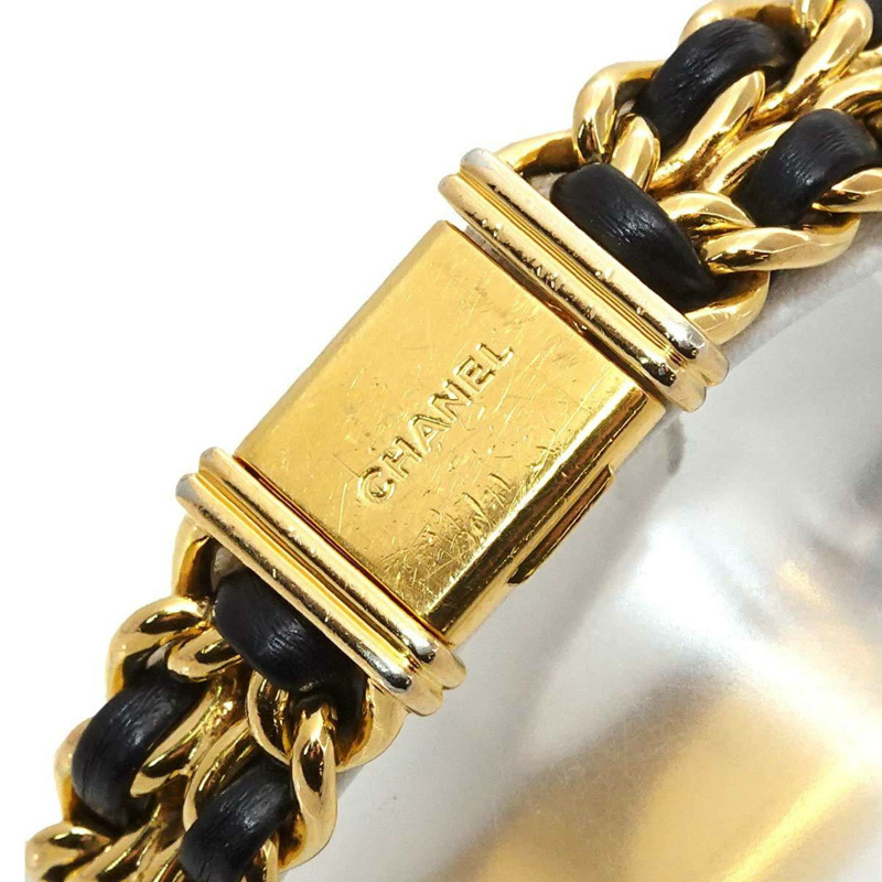 香奈兒 (CHANEL) Premiere 女士腕錶，S 碼，H0001，黑金配色，石英機芯-5