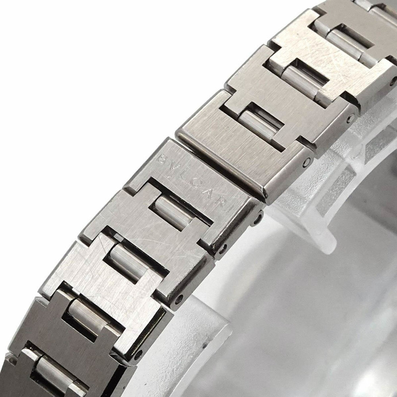 寶格麗 BB26SS 女士腕錶 黑色石英錶-6